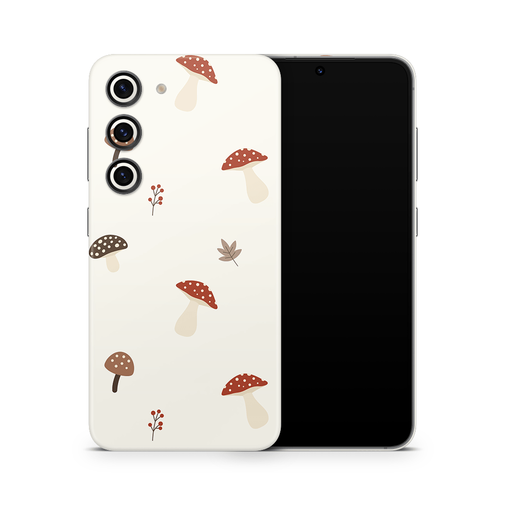 Autumn Mushies Samsung Galaxy S Decal Skins