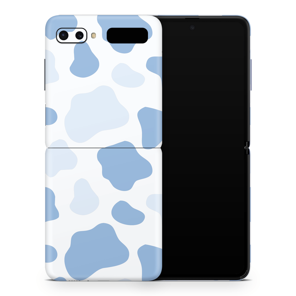 Blueberry Moo Moo Samsung Galaxy Z Flip / Fold Decal Skins