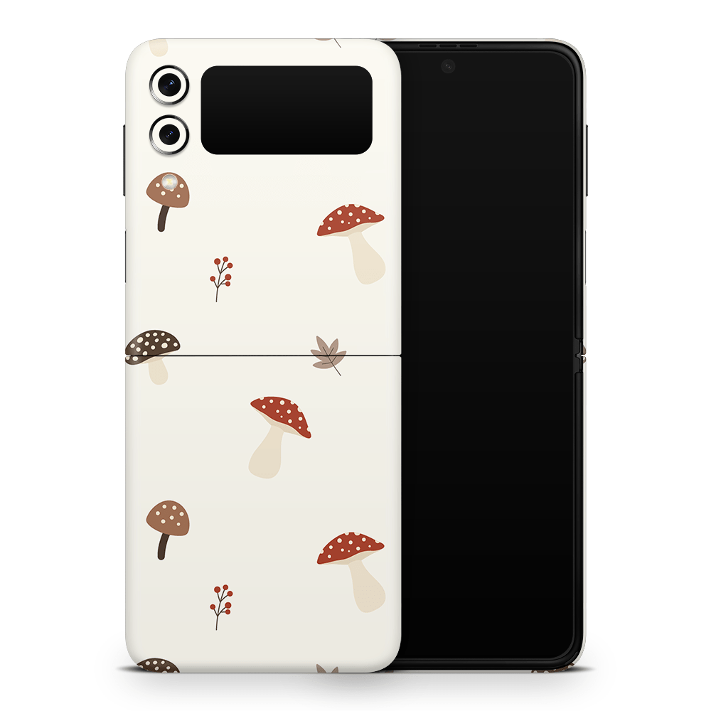 Autumn Mushies Samsung Galaxy Z Flip / Fold Decal Skins