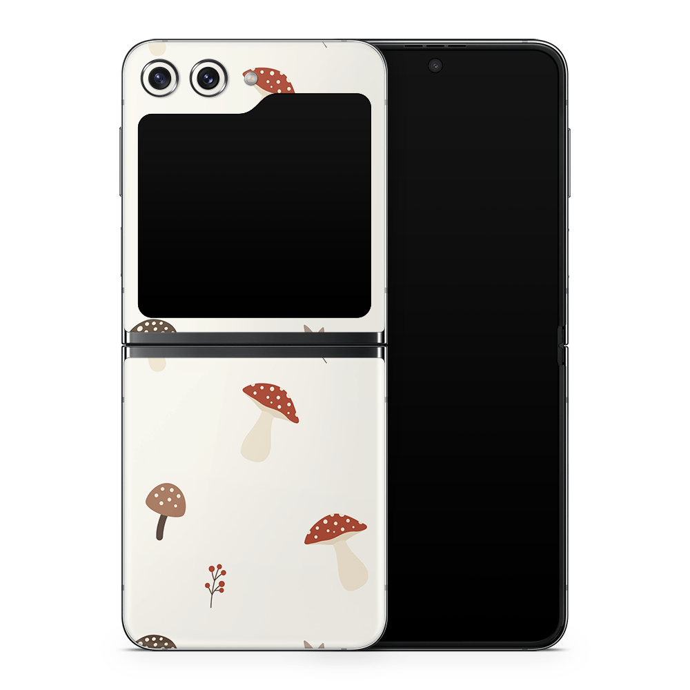 Autumn Mushies Samsung Galaxy Z Flip / Fold Decal Skins