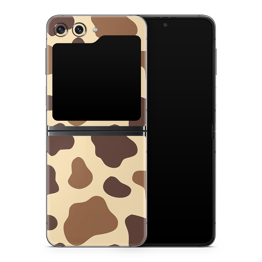 Chocolate Moo Moo Samsung Galaxy Z Flip / Fold Decal Skins