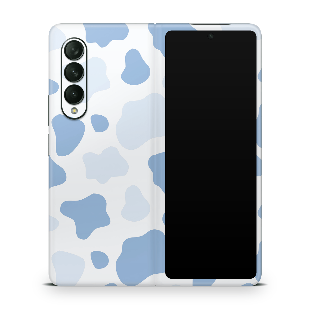 Blueberry Moo Moo Samsung Galaxy Z Flip / Fold Decal Skins