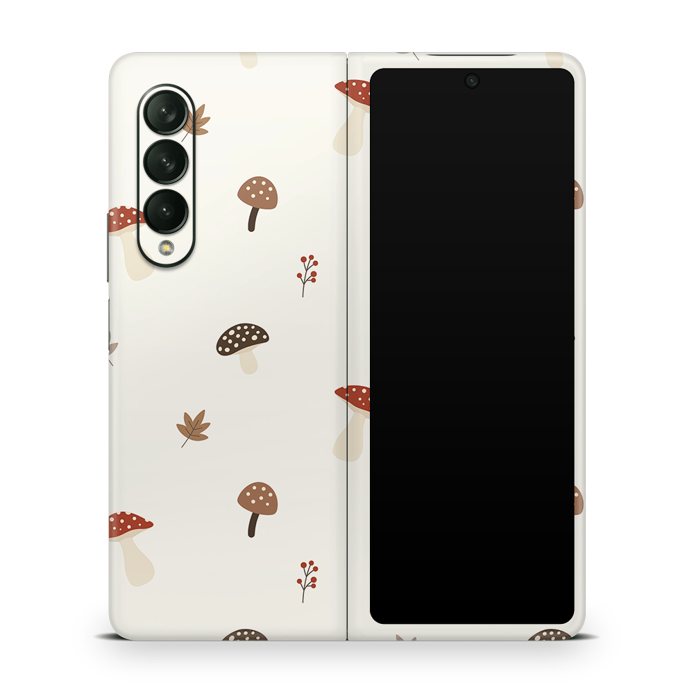 Autumn Mushies Samsung Galaxy Z Flip / Fold Decal Skins