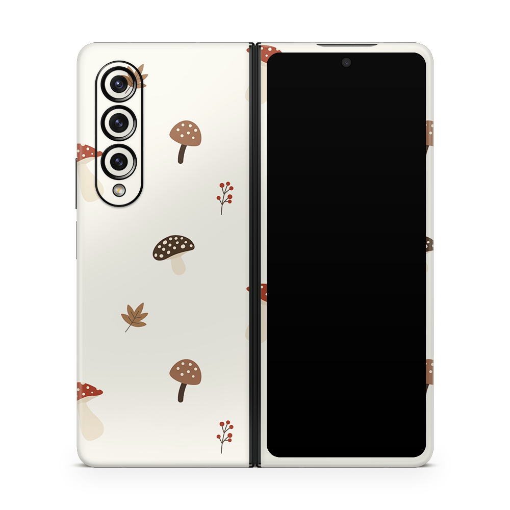Autumn Mushies Samsung Galaxy Z Flip / Fold Decal Skins