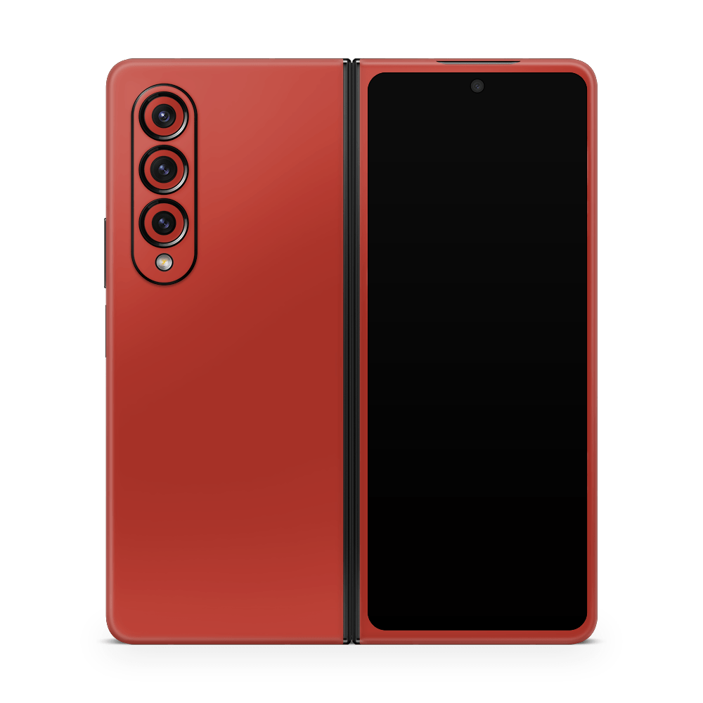 Cherry Red Samsung Galaxy Z Flip / Fold Decal Skins