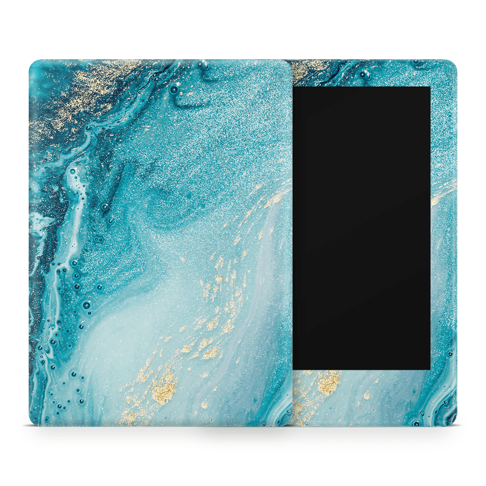 Aqua Beach Amazon Kindle Decal Skins