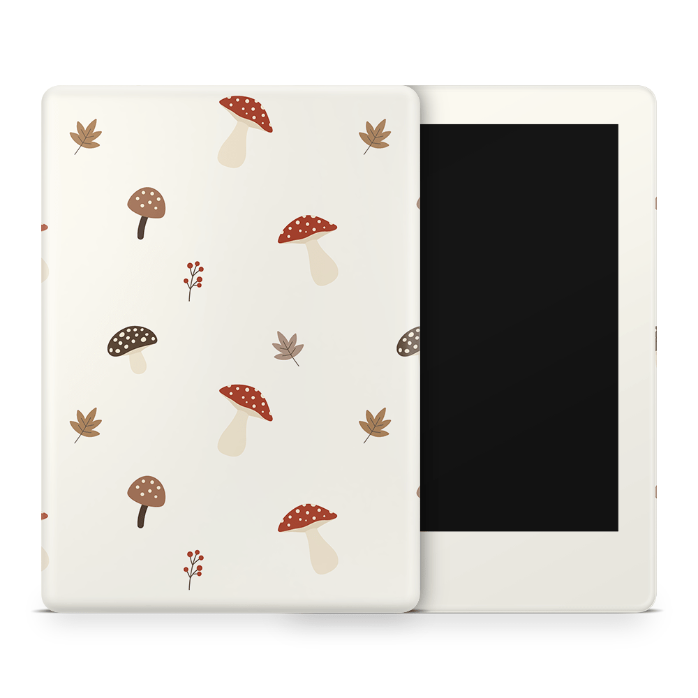 Autumn Mushies Amazon Kindle Decal Skins