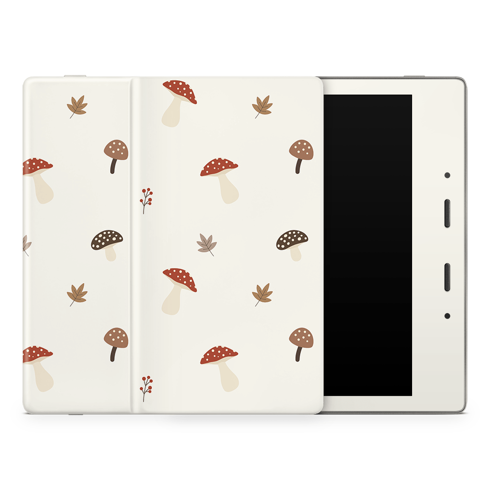 Autumn Mushies Amazon Kindle Decal Skins