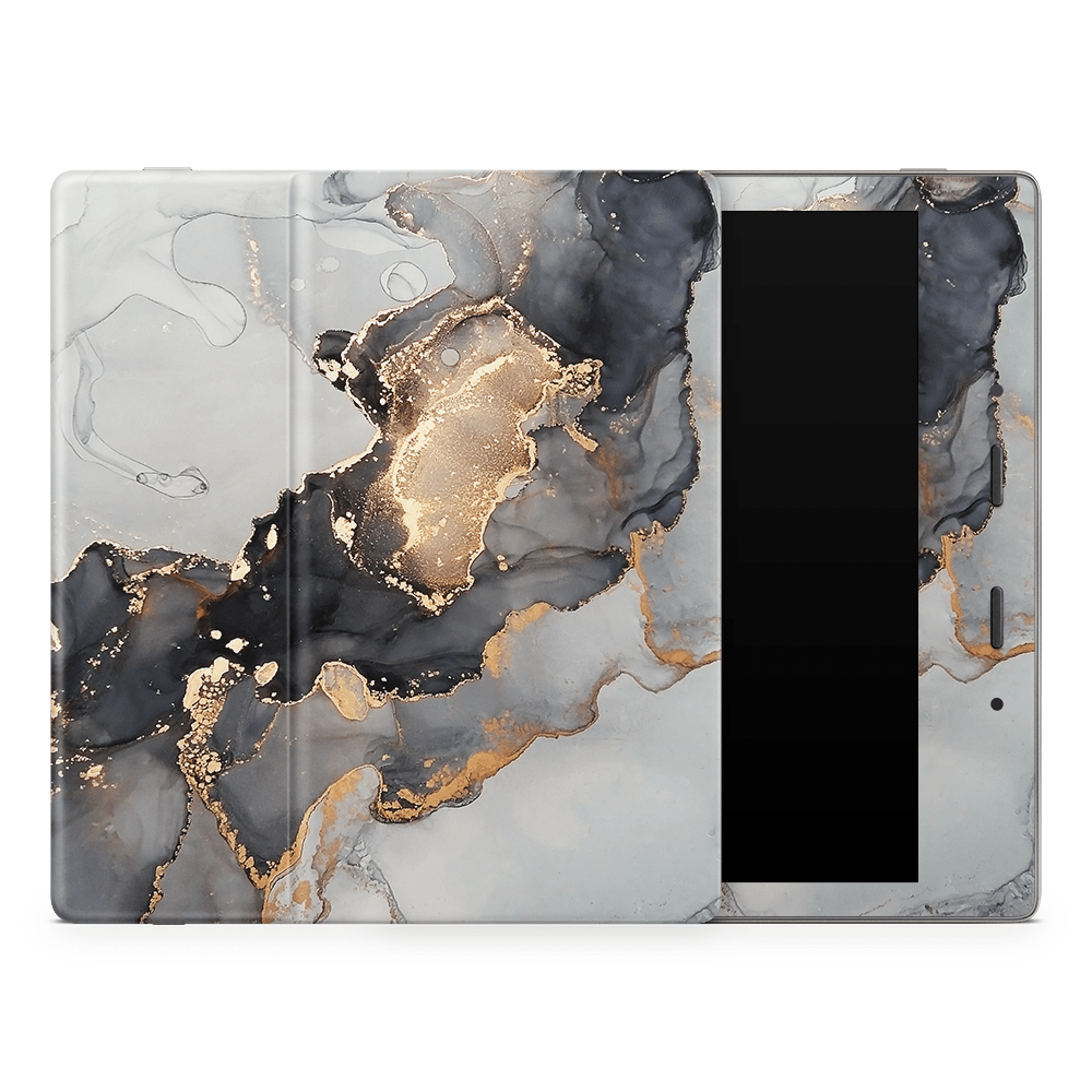 Black Marble Amazon Kindle Decal Skins