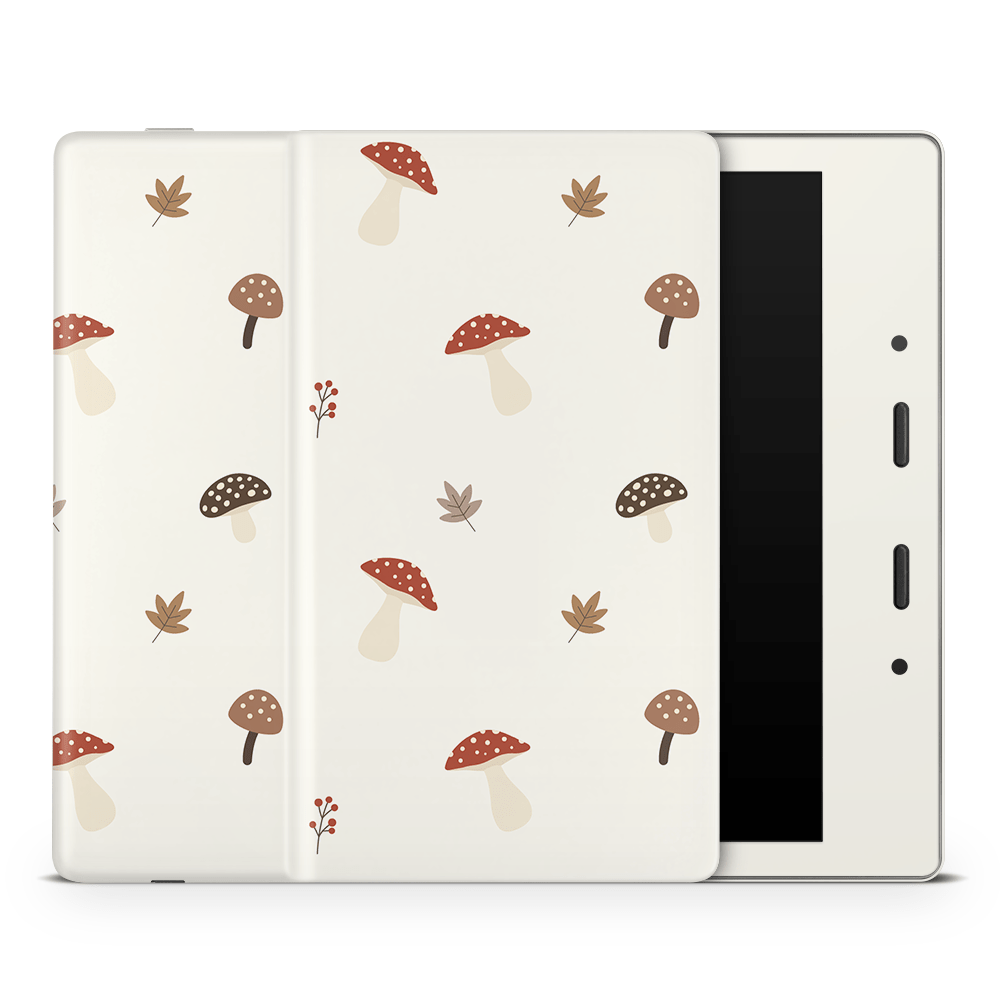 Autumn Mushies Amazon Kindle Decal Skins