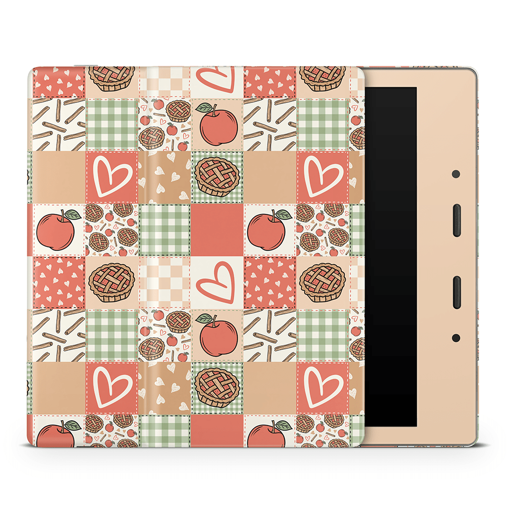 Cozy Pie Patchwork Amazon Kindle Decal Skins