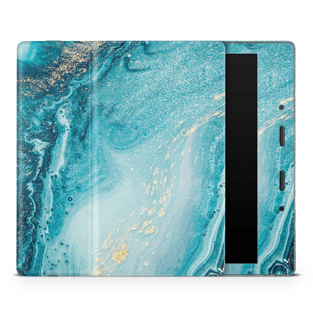 Aqua Beach Amazon Kindle Decal Skins