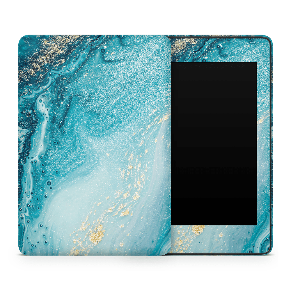 Aqua Beach Amazon Kindle Decal Skins