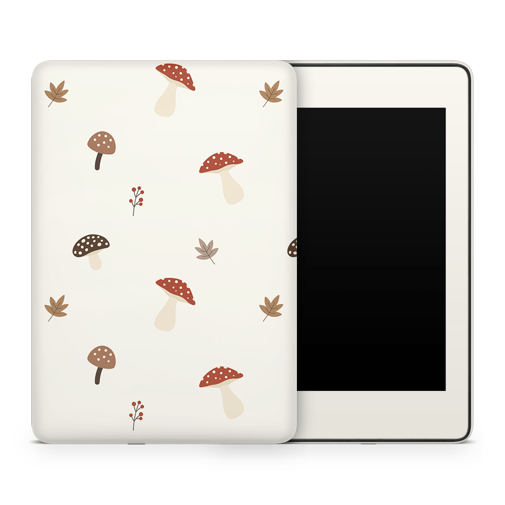 Autumn Mushies Amazon Kindle Decal Skins