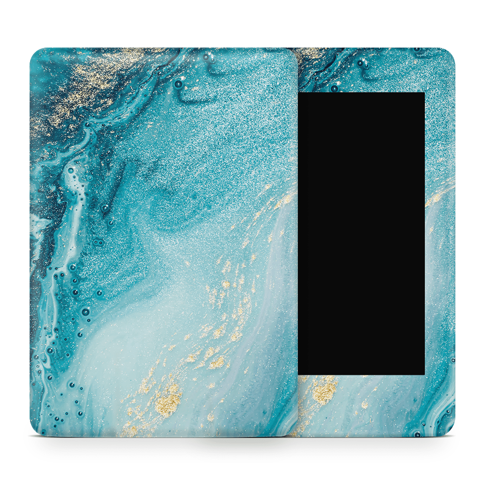 Aqua Beach Amazon Kindle Decal Skins