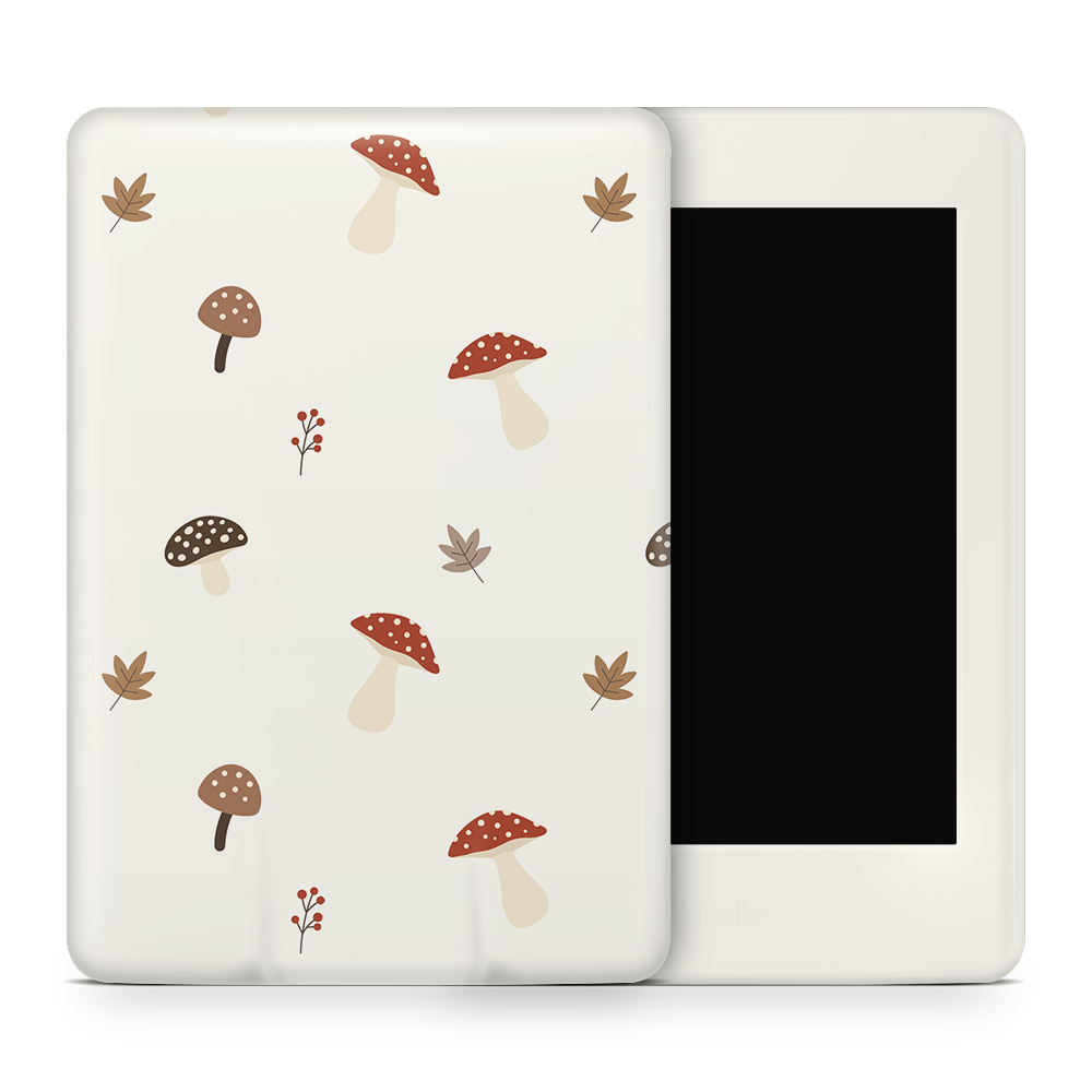 Autumn Mushies Amazon Kindle Decal Skins