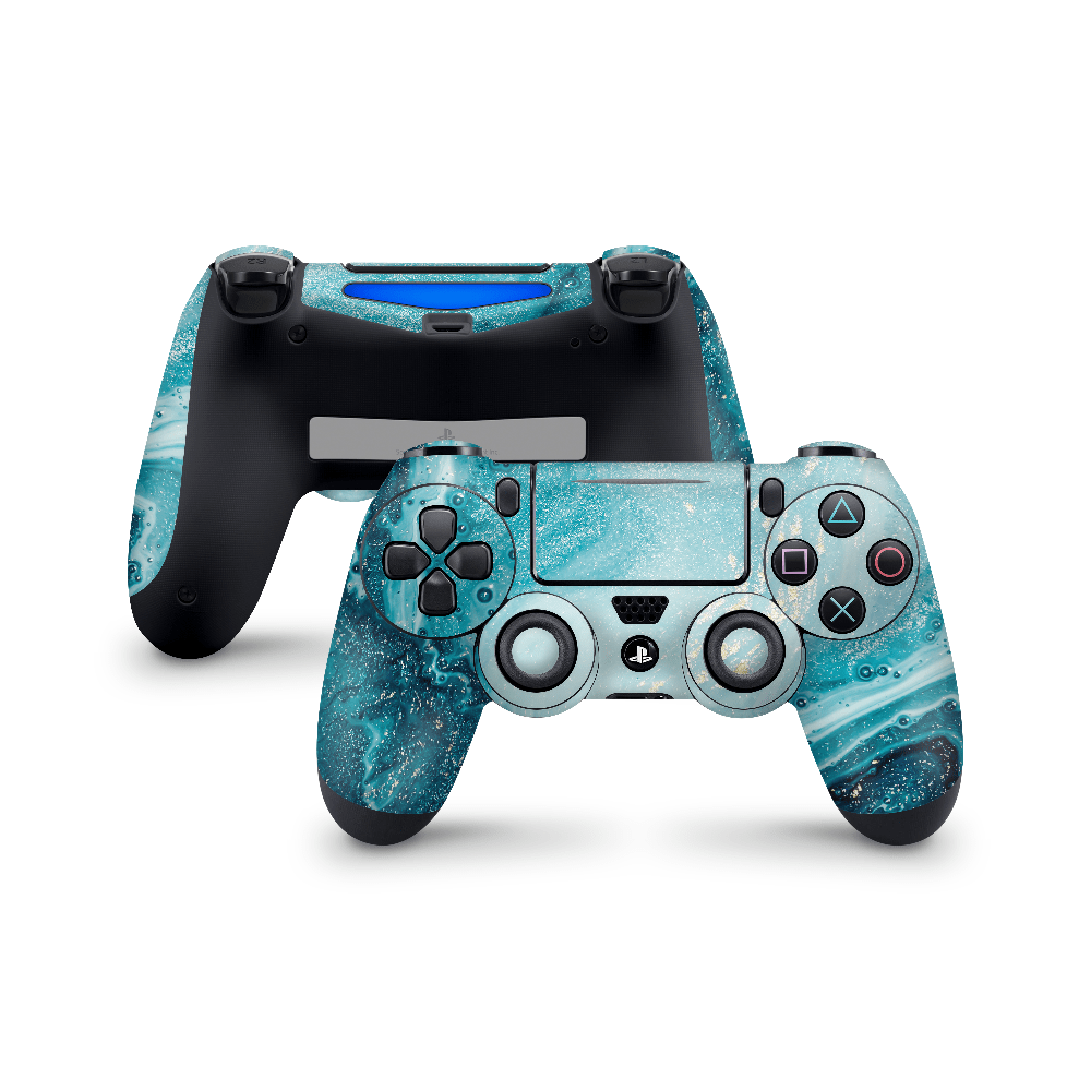 Aqua Beach PS4 Dualshock Controller Decal Skin