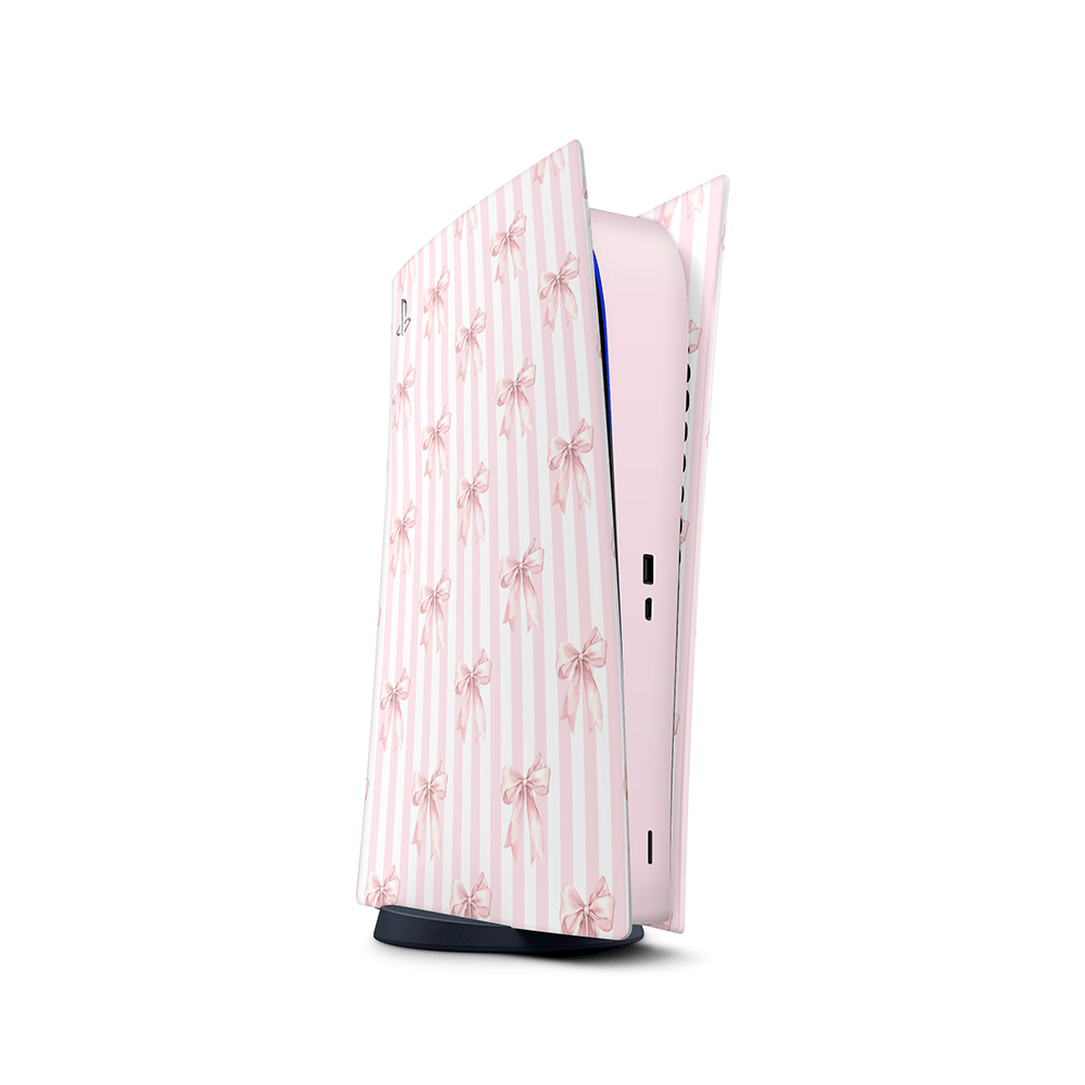 Blush Bows PS5 Decal Skins