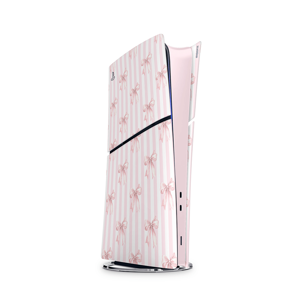 Blush Bows PS5 Decal Skins