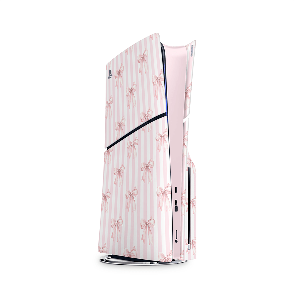 Blush Bows PS5 Decal Skins