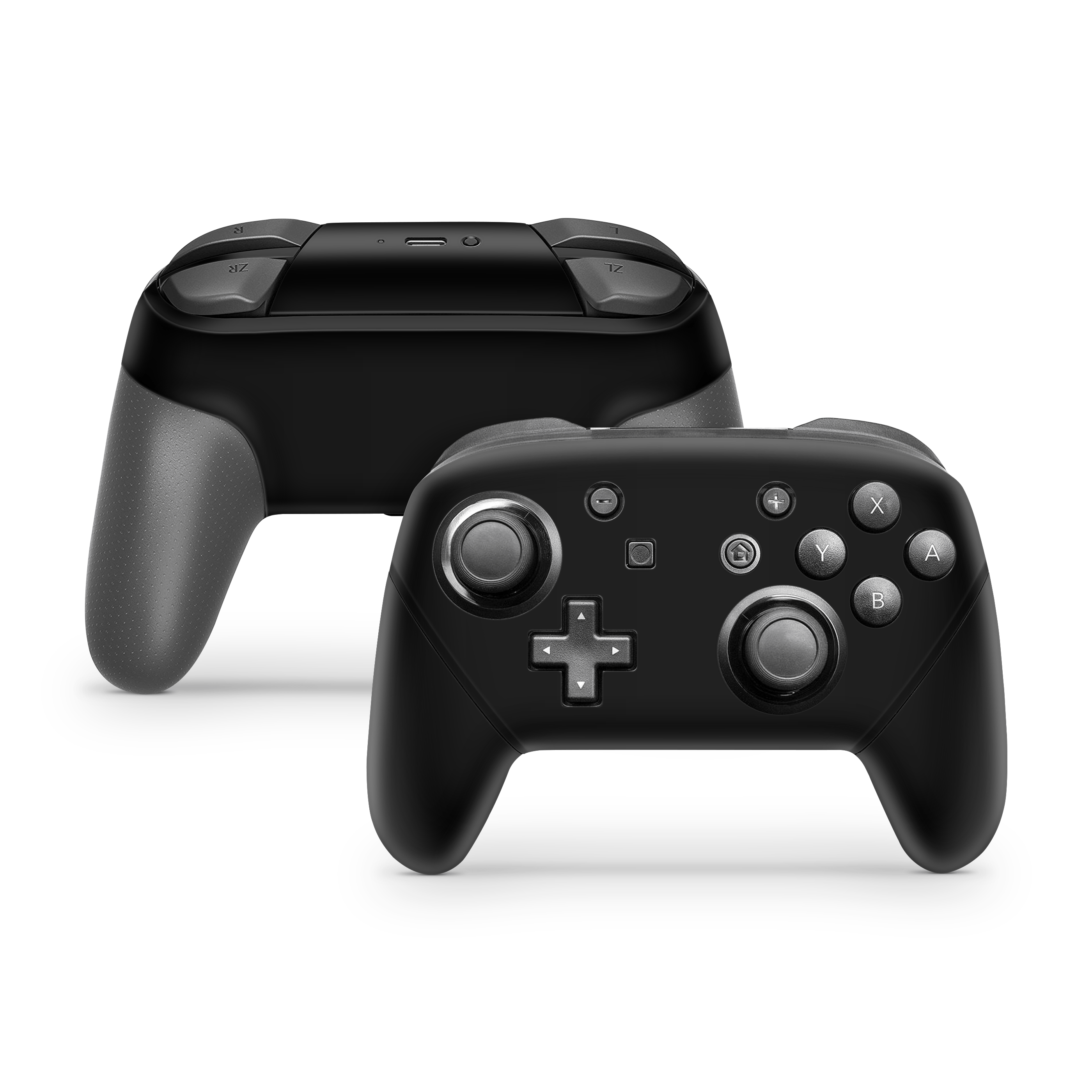 Blackout Nintendo Switch Pro Controller Decal Skins