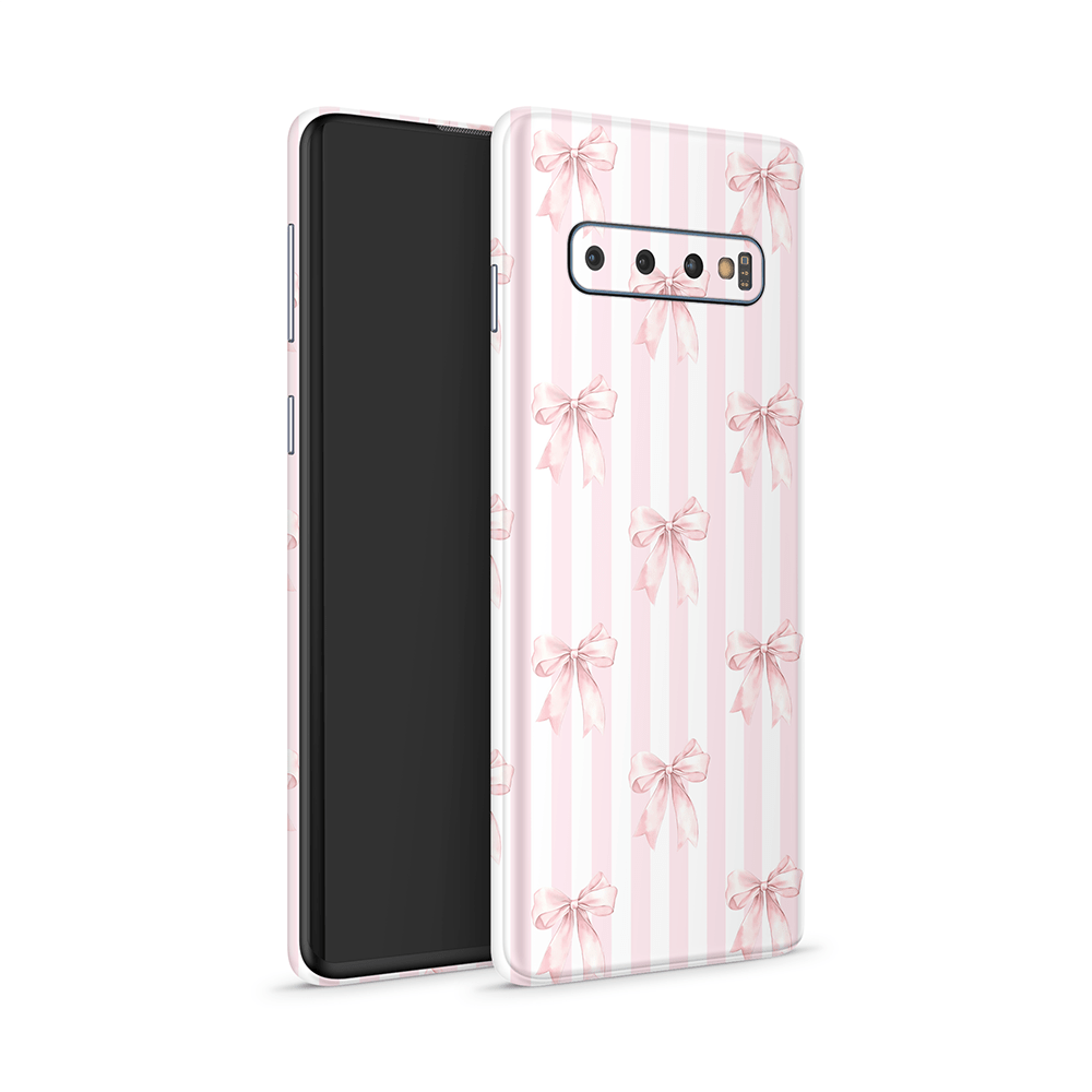 Blush Bows Samsung Galaxy S Decal Skins