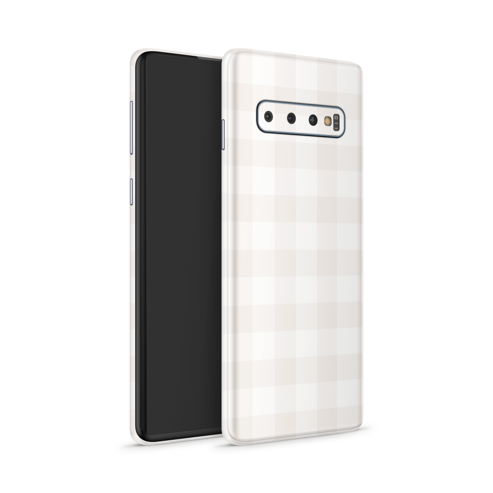 Beige Linen Samsung Galaxy S Decal Skins