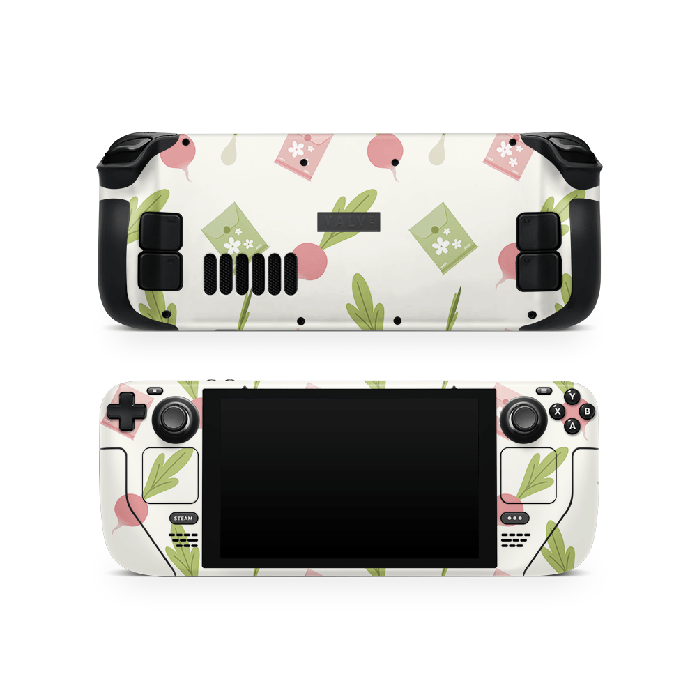 Budding Sprouts Steam Deck LCD / OLED Decal Skin