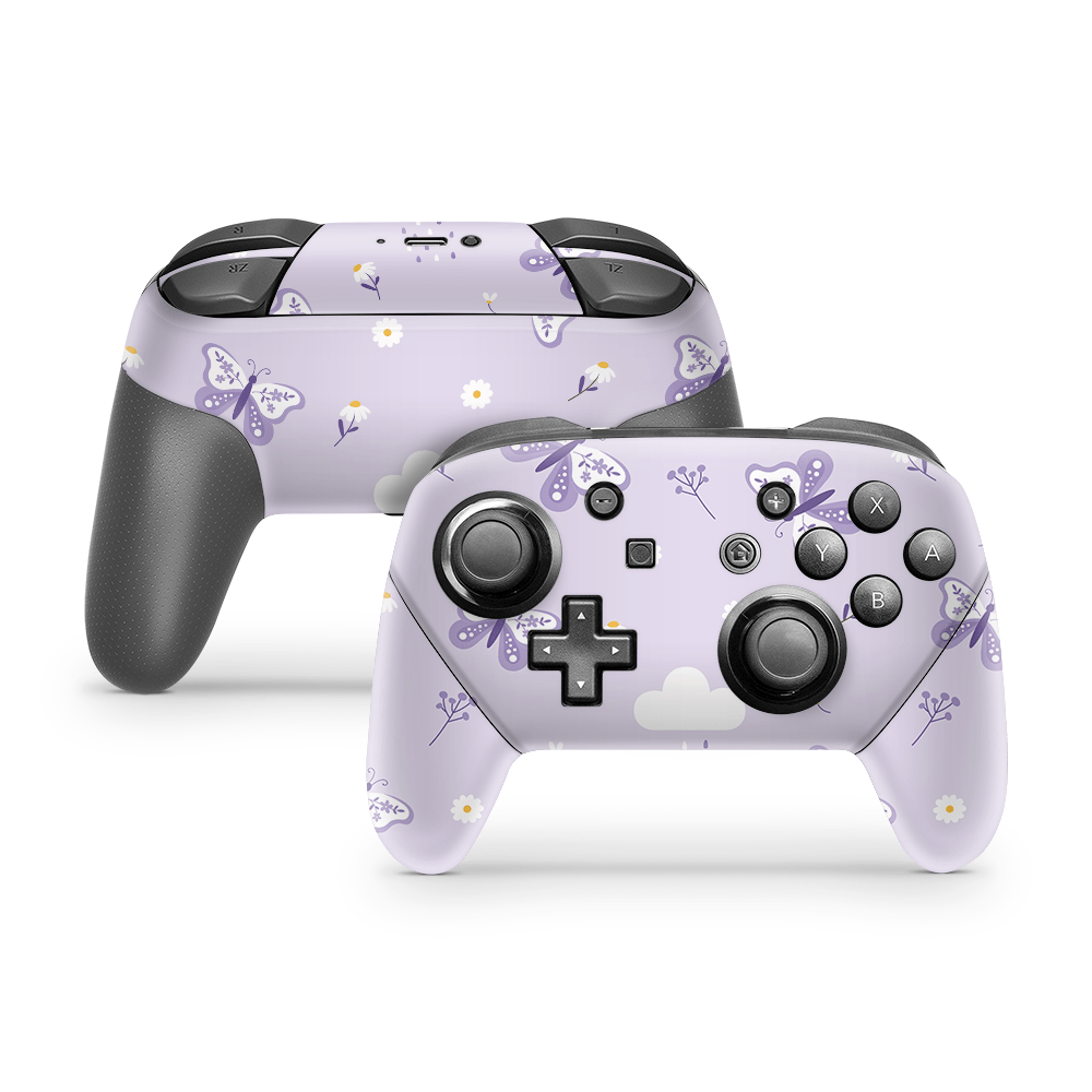 Butterfly Dreams Nintendo Switch Pro Controller Decal Skins