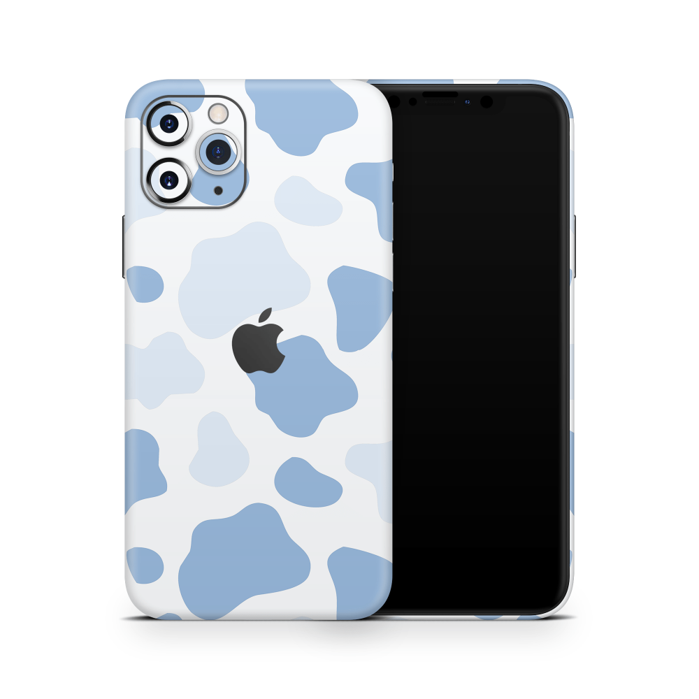 Blueberry Moo Moo Apple iPhone Decal Skins