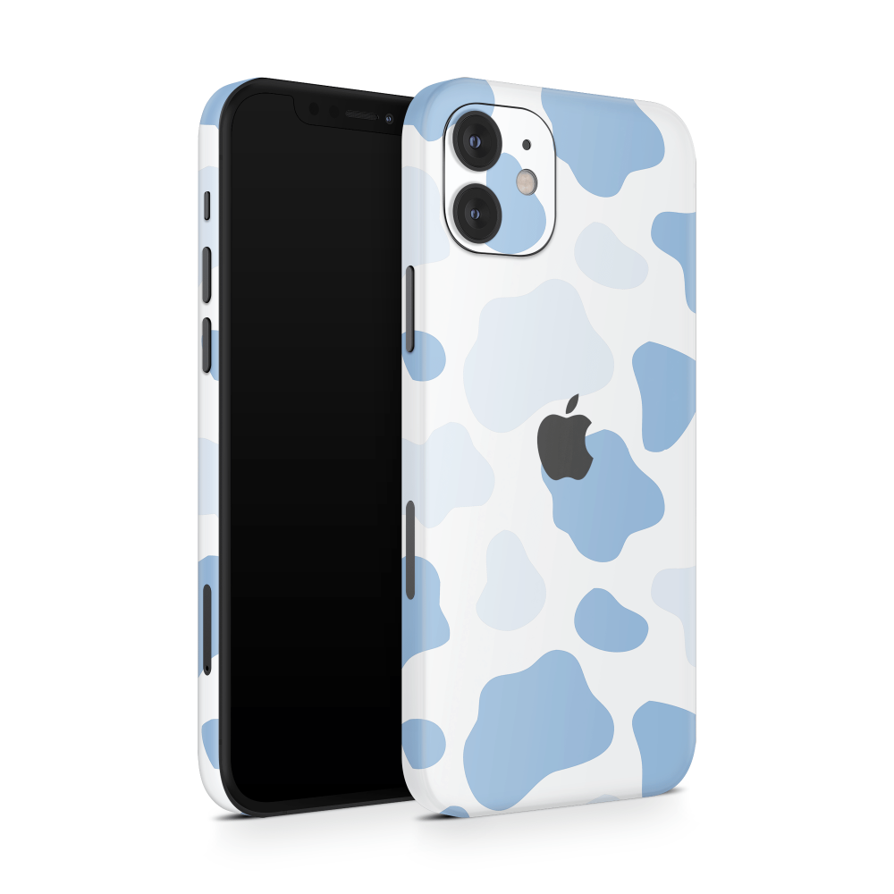 Blueberry Moo Moo Apple iPhone Decal Skins