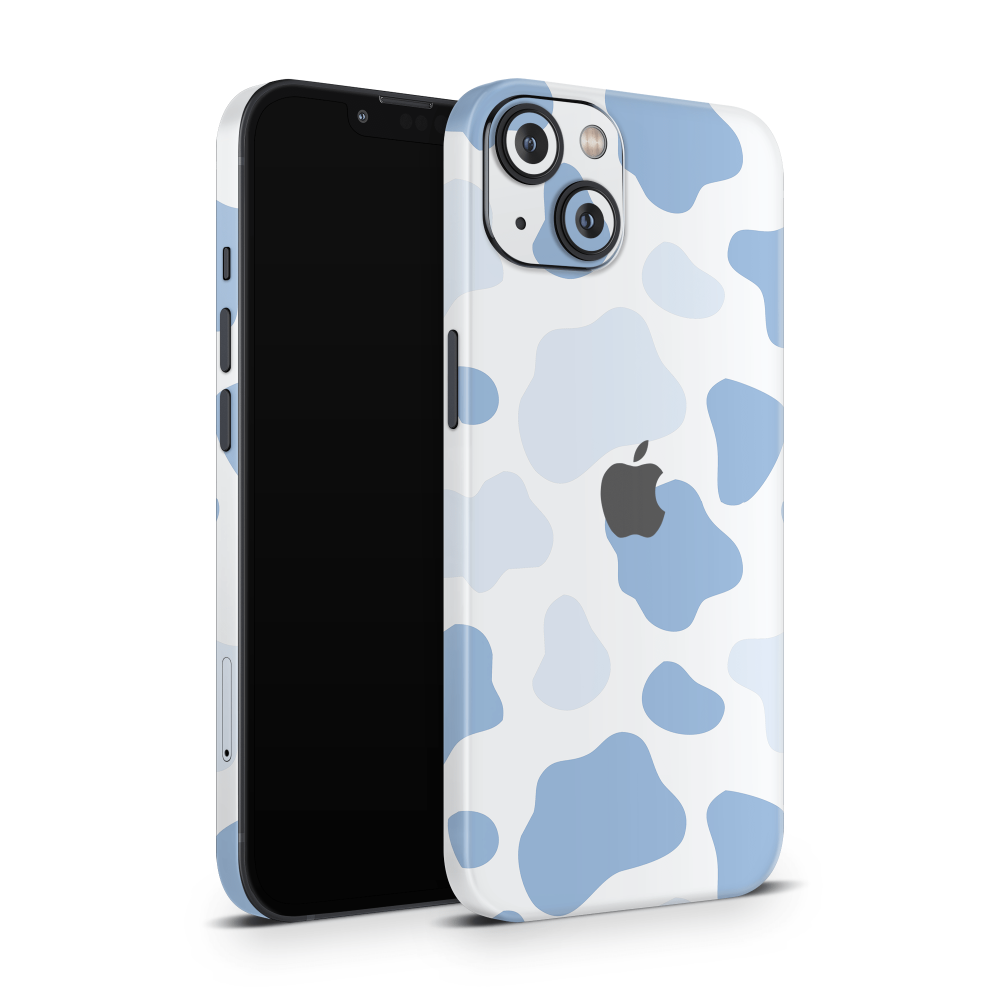 Blueberry Moo Moo Apple iPhone Decal Skins