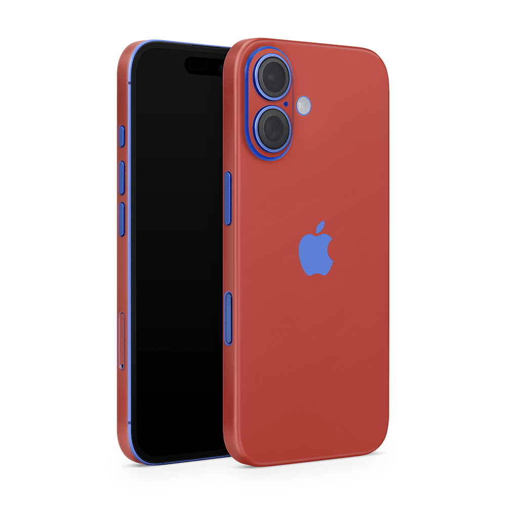 Cherry Red Apple iPhone Decal Skins