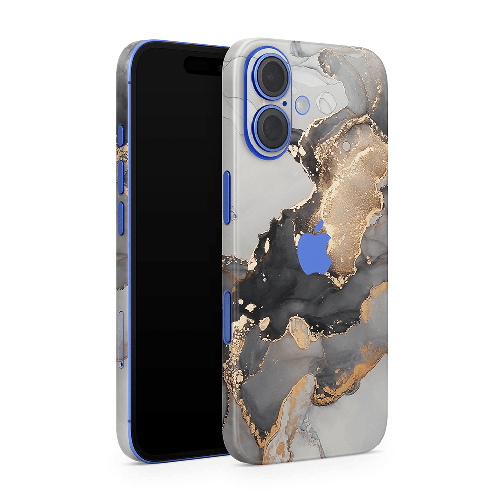 Black Marble Apple iPhone Decal Skins