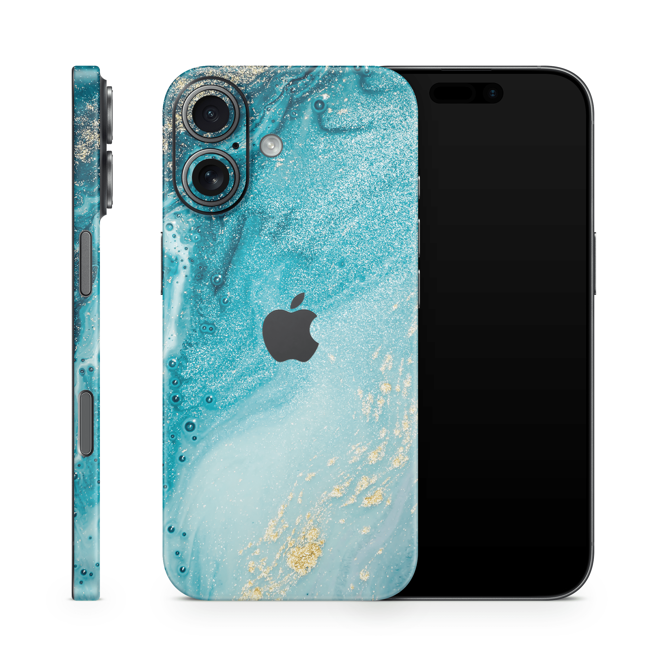 Aqua Beach Apple iPhone Decal Skins