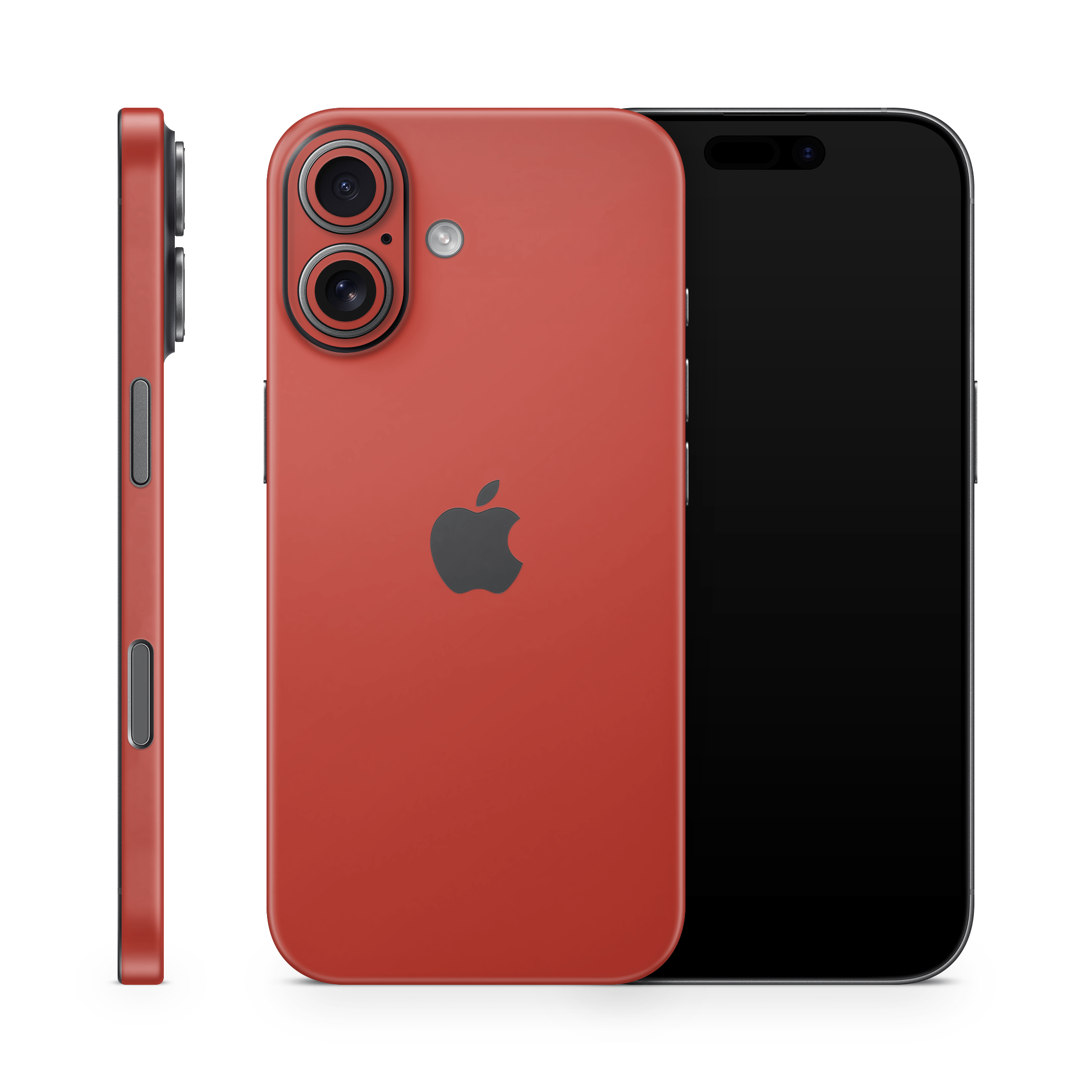 Cherry Red Apple iPhone Decal Skins