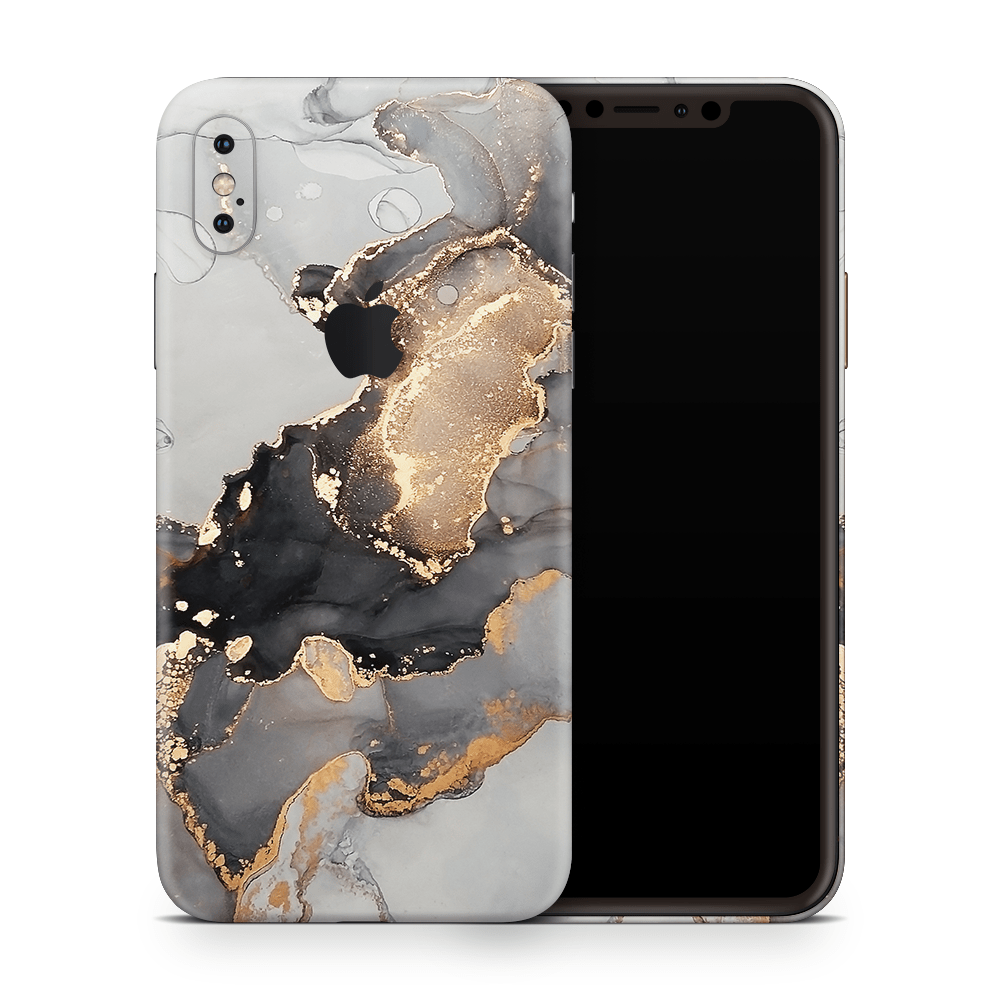 Black Marble Apple iPhone Decal Skins