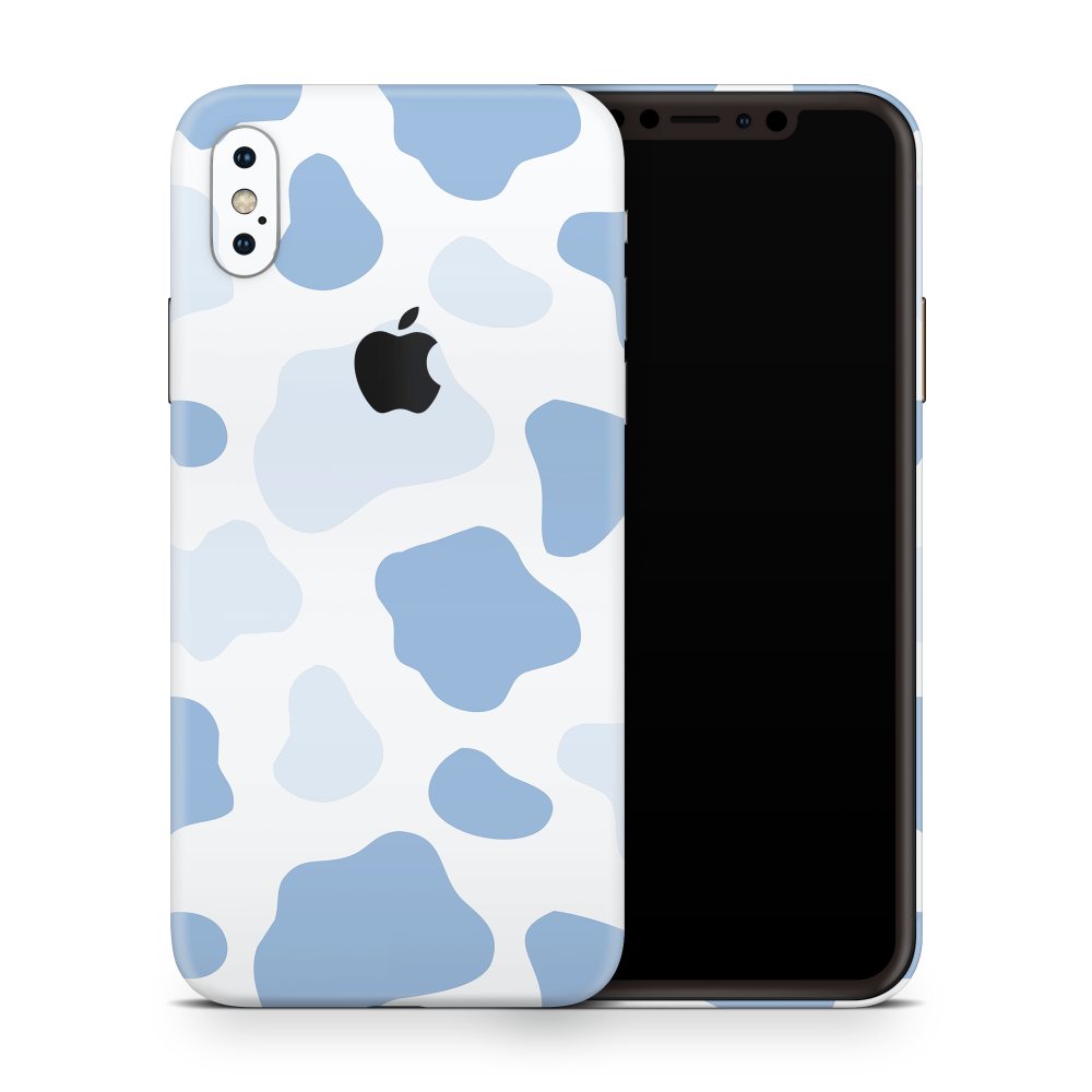 Blueberry Moo Moo Apple iPhone Decal Skins